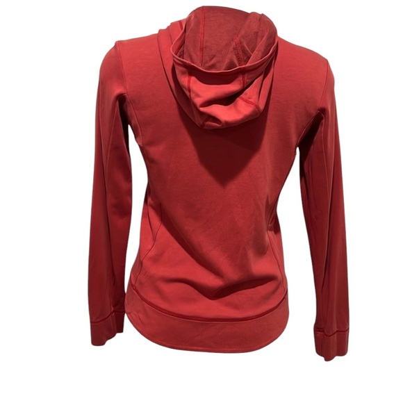 Patagonia women’s red organic cotton blend zip up hoodie size Medium - Picture 2 of 8